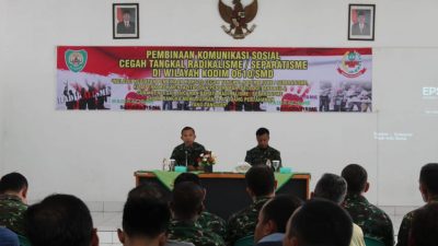 Cegah Radikalisme, Dandim Sumedang Lakukan Pembinaan Pada Anggota dan Tokoh Masyarakat