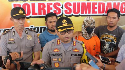 Penyebar Sekaligus Pemeran Pria Adegan Mesum di Sumedang, Diamankan Polres Sumedang
