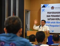 Bupati Hadiri Penandatanganan Pakta Integritas Dan Penyerahan Dipa TA 2020