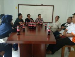 Jalin Kerjasama Komisioner KPU Sambangi Markas IWO Sumedang