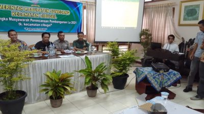 MUSRENBANG : PIK Kecamatan Cibugel Rp.661 Juta Fokus pada Rutilahu dan Bidang Kesehatan
