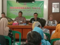 MUSRENBANG : PIK Kecamatan Cisarua Rp.559 Juta Fokus pada PJU dan Penanganan Gizi Buruk