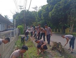 Mencegah Virus Corona, Polres Sumedang Gelar Operasi Bersih Serentak