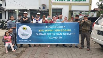 Ikut Musda di Karawang, BPC HIPMI Sumedang Negatif Covid-19