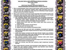 Ini Maklumat Kapolri terkait COVID-19