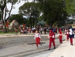 Baru Dibuka, Alun-alun Sumedang Langsung Dipadati Pengunjung
