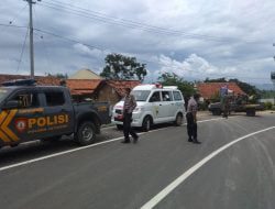 Anggota Gabungan Gelar Sosialisasi Pencegahan COVID-19 di Jatigede