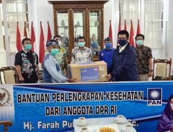 Bantu Pemkab Tangani Corona, PAN Sumedang Sumbang APD