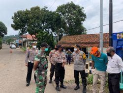 Kapolres Melakukan Pengecekan Posko Kesehatan Terpadu di Wado