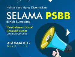 Ini Hal-hal Yang Harus Diperhatikan Selama PSBB