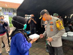 Ringankan Beban Warga Terdampak Covid-19, Polres dan Kodim Buka Dapur Umum