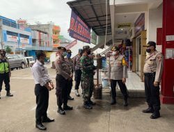 Kapolres Tinjau Pelaksanaan AKB di Pasar dan Toserba