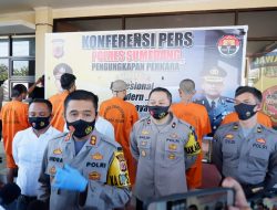 Polres Sumedang Ungkap Kasus Pembunuhan, Curanmor dan Persetubuhan