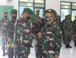 Dandim 0610 Sumedang Melepas Danramil Buahdua