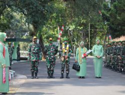 Keakraban dan Penuh Haru Warnai Lepas Sambut Dandim 0610 Sumedang