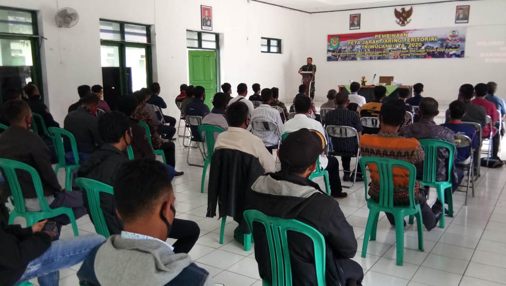 Pembinaan Peta Jarak Jaring Teritorial