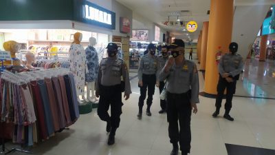 Pamwas Bulan Disiplin, Tim Terpadu Cek Pemberlakuan Prokes Mall Jatos