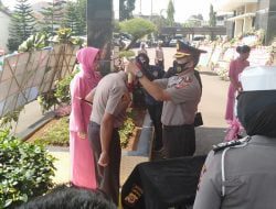 Sertijab Kapolres Sumedang Dari AKBP Dwi Indra Laksmana kepada AKBP Eko Prasetyo Robbyanto