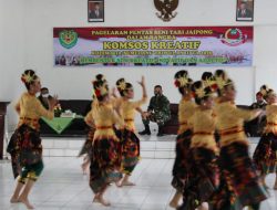 Jalin Komunikasi Sosial Yang Sehat dan Harmonis Kodim 0610 Adakan Pentas Seni Jaipong