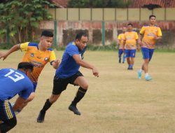 Kapolres Sumedang Jebol Gawang Lawan