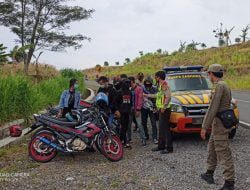 Tekan Penyebaran Covid-19, Polsek Tanjungkerta dan Surian Lakukan Operasi Yustisi
