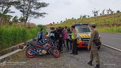 Tekan Penyebaran Covid-19, Polsek Tanjungkerta dan Surian Lakukan Operasi Yustisi
