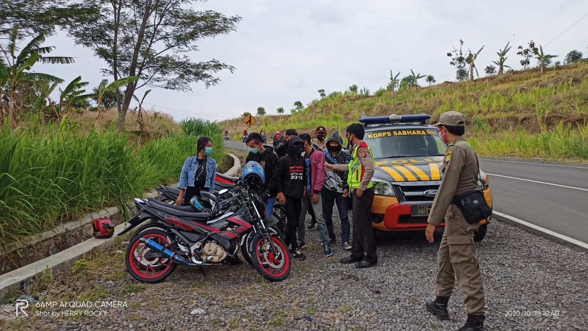 Polsek Tanjungkerta dan Surian Laksanakan Operasi Yustisi