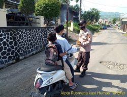 Polsek Tanjungkerta Terjunkan Tim Lakukan Operasi Yustisi