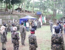 Wabup Menutup Diklatsar Angkatan II PC GP Ansor Banser Sumedang