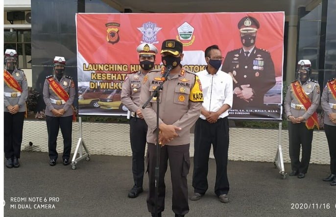 Launching Himbauan Prokes Melalui Angkutan Umum