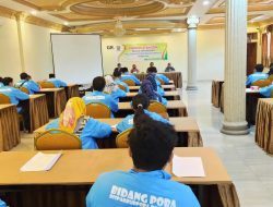 Bidang Pora Latih Keterampilan 50 Pemuda Bidang Barista