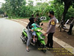 Lima Orang Pelanggar Prokes Di Ujungjaya Terjaring Razia