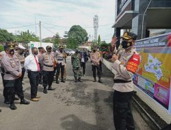 Kapolres Pimpin Gelar Pasukan Pengamanan Malam Pergantian Tahun