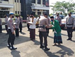 Polres Sumedang Distribusikan Bansos Kepada Ponpes, Panti Sosial dan Penyandang Disabilitas