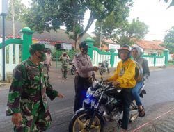 Delapan Orang Tidak Memakai Masker Terjaring Operasi Yustisi Polsek Buahdua