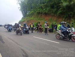 Disiplin Prokes, Polsek Jatigede dan Darmaraja Lakukan Operasi Yustisi Rutin