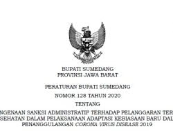 Pemkab Sumedang Keluarkan Perbup Baru Pengenaan Sanksi Administrasi Pelaksanaan AKB