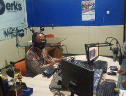 Langkah Preventif Penyebaran Covid-19, Polres Sumedang Lakukan Sosialiasi Melalu Radio