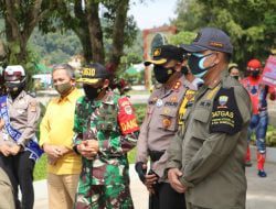 Kapolres Pimpin Langsung Sosialisasi Pelaksanaan PPKM