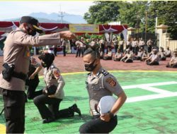 Sebanyak 25 Perwira dan 146 Bintara di Lingkungan Polres Sumedang Naik Pangkat