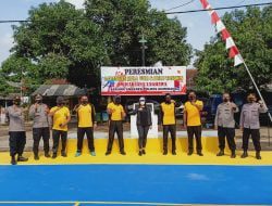 Guna Meningkatkan Kesehatan, Kapolres Sumedang Resmikan Sarana Olahraga di Asrama Polisi