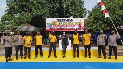 Peresmian Lapangan Voly