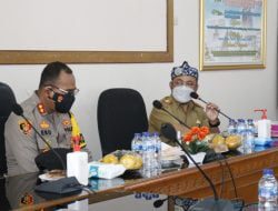 Kapolres Sumedang Serahkan Bantuan Alat Rapid Test Antigen ke RSUD Sumedang