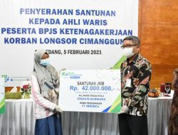 Enam Ahli Waris Korban Meninggal Longsor Cimanggung Dapat Santunan BPJS Ketenagakerjaan