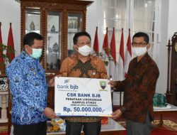Bank BJB Sumedang Salurkan Dana CSR Sebesar Rp. 140 Juta
