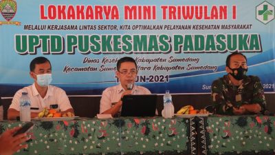 UPTD Puskemas Padasuka Gelar Lokakarya, “Kita Optimalkan Pelayanan Kesehatan Masyarakat”