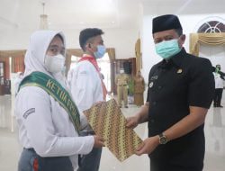 Bupati Kukuhkan Forum Pelajar Sadar Hukum dan Hak Asasi Manusia Sumedang