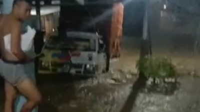 Luapan Sungai Cipelang, Kembali Rendam Sejumlah Desa di Ujungjaya