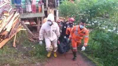 Longsor di Citengah, Satu Korban Ditemukan Tak Bernyawa, Akses Jalan ke Cisoka Terputus Total