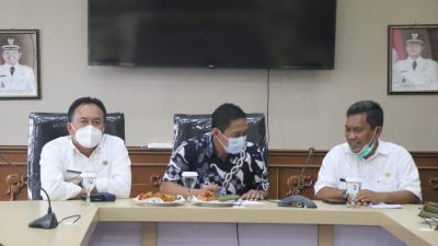 Pilkades Serentak, DPRD Kab. Bandung Kunjungi DPMD Sumedang
